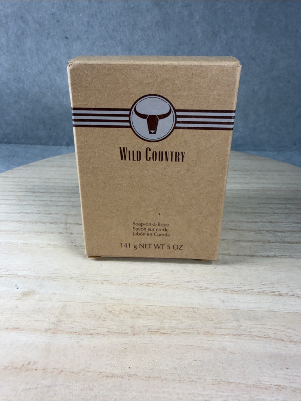 Vintage Avon Wild Country Soap On A Rope For Men 5 Oz New In Original Box NIB